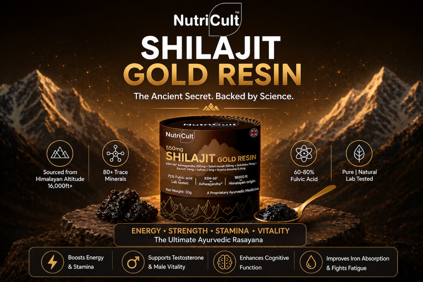 Shilajit Gold Resin