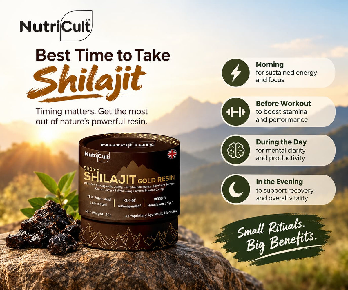 Best Time to Take Shilajit