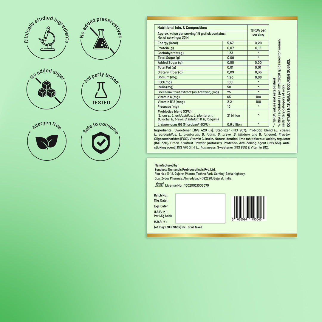 Nutricult | LeanGut Sticks