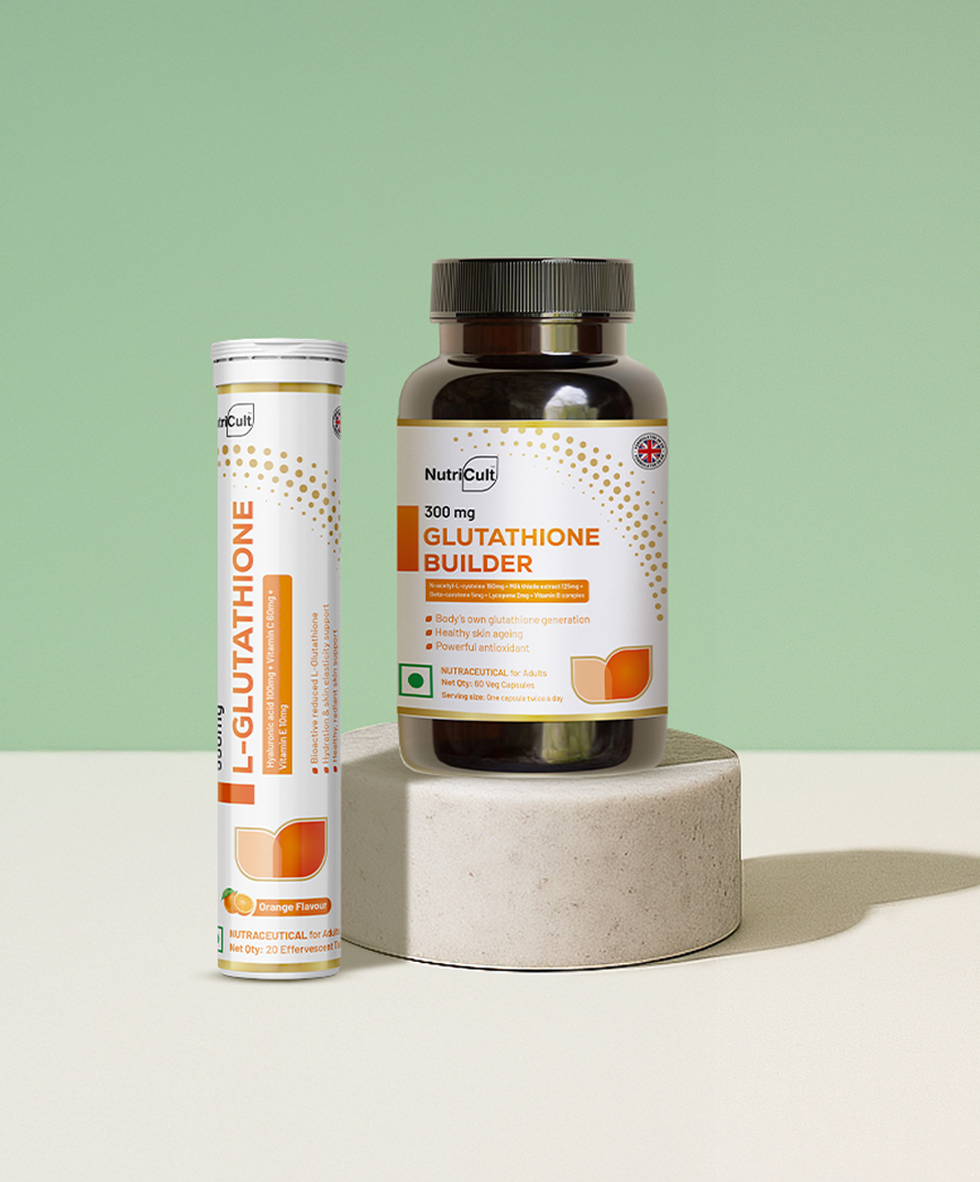 Glow & Radiance Kit (Glutathione Efferv tablet + Glutathione Builder)