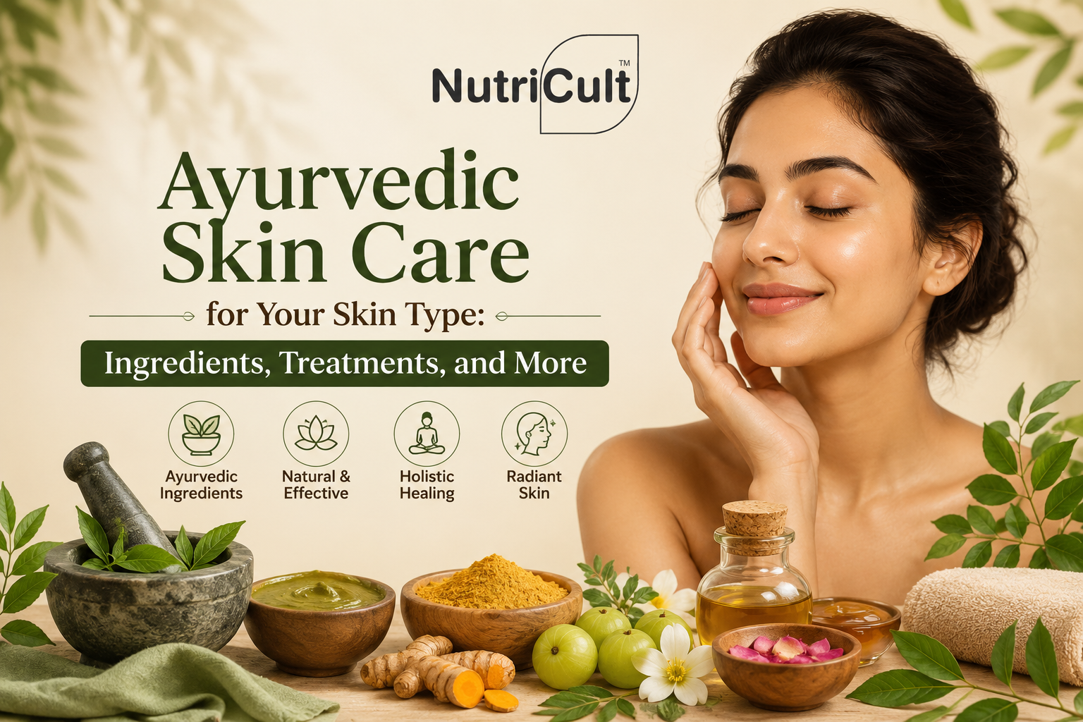 Ayurvedic Skin Care for Your Skin Type: Ingredients, Treatments, and More