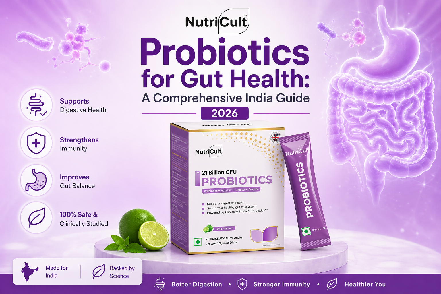 Probiotics for Gut Health: A Comprehensive India Guide (2026)