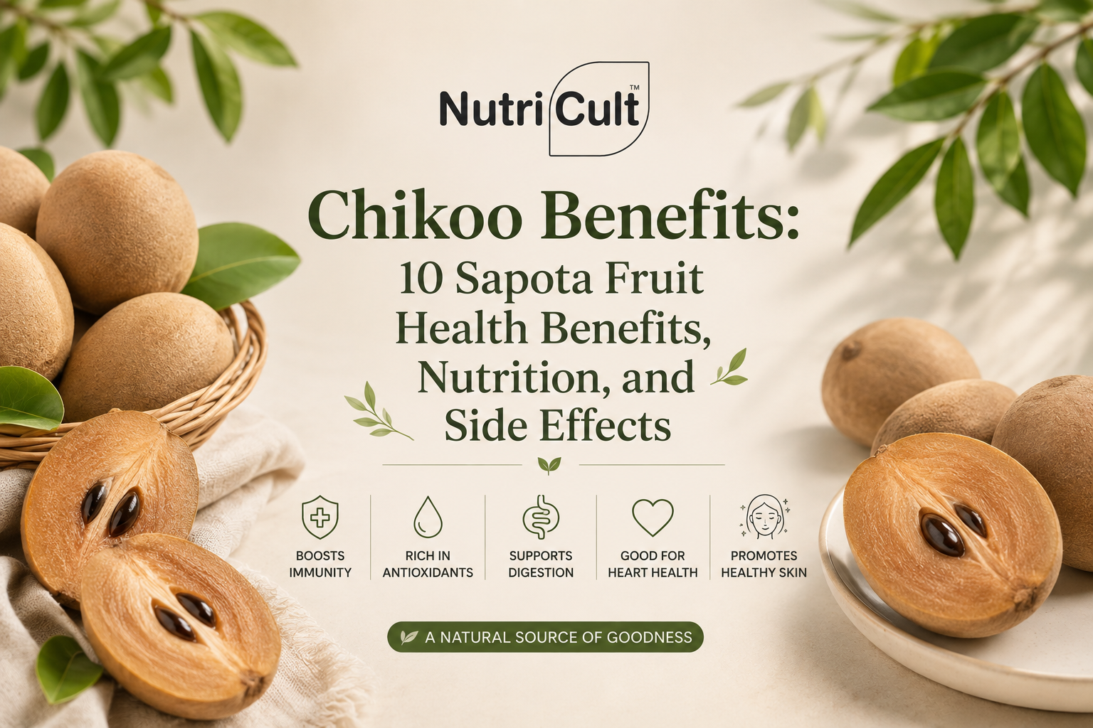 Chikoo Benefits