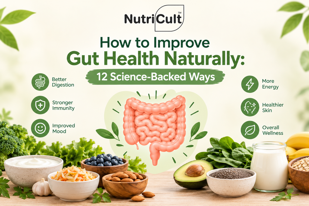 How to Improve Gut Health Naturally: 12 Science-Backed Ways