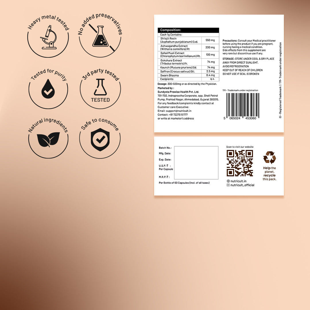 Nutricult | Shilajit Gold Resin