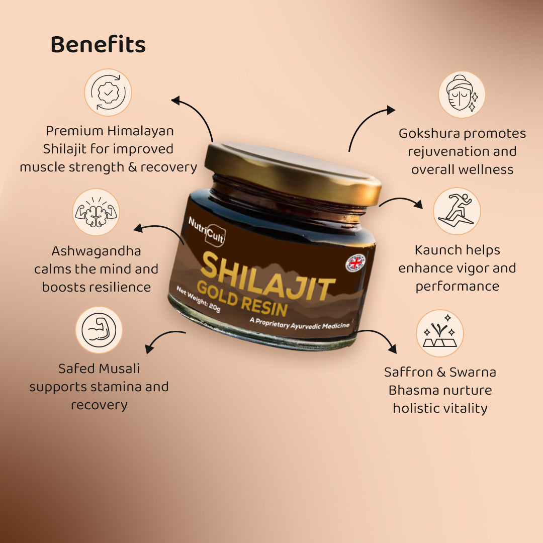 Nutricult | Shilajit Gold Resin