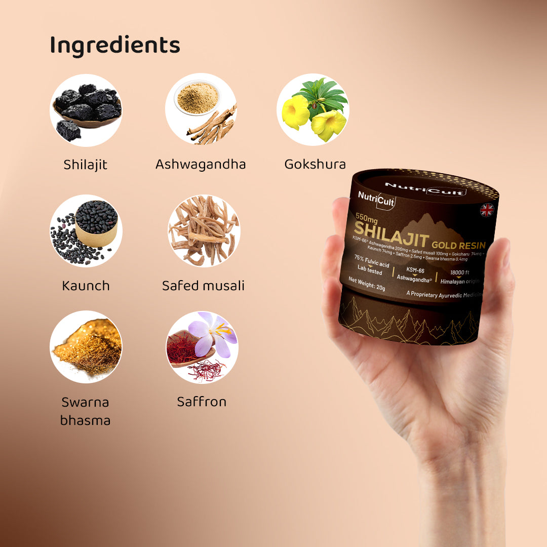 Nutricult | Shilajit Gold Resin